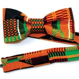 Unisex Hand made Kente Bow Tie